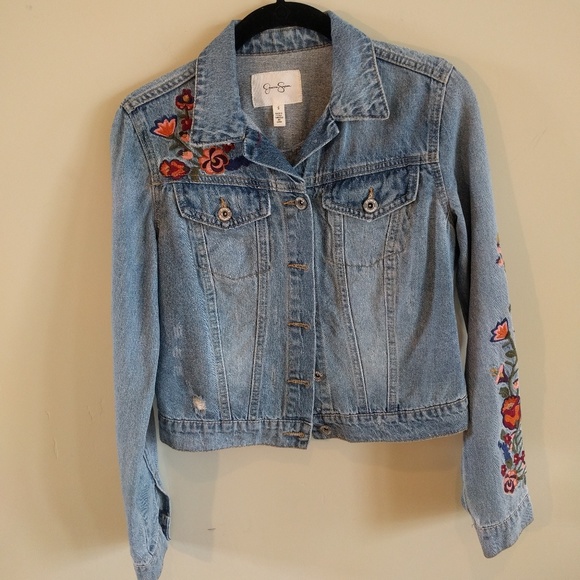 jessica simpson embroidered jeans